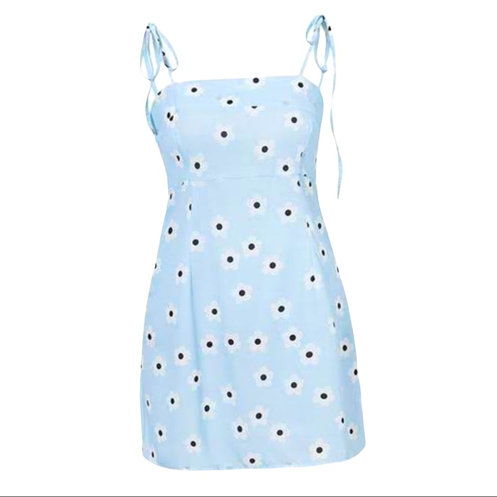 Blue Mini Dress